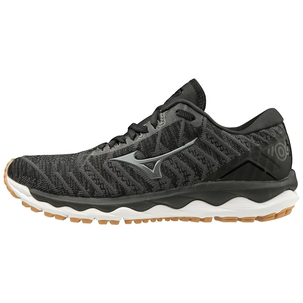 Sapatilhas Running Mizuno Wave Sky 4 WAVEKNIT™ D (Wide) - Mulher - Cinzentas Escuro - ANQHM2053